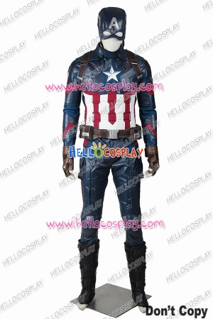 Captain America 3 Civil War Steve Rogers Cosplay Jumpsuit
