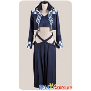 Brave Ten Cosplay Rokuro Unno Blue Uniform Costume