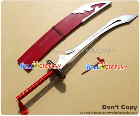 Dramatical Murder Cosplay Koujaku Broadsword And Headdress