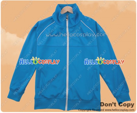 Silver Spoon Cosplay Oezo Agricultural High School Equestrian Department Blue Sportswear Jacket Costume