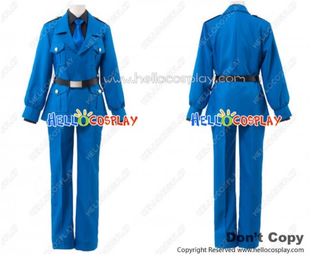 Axis Powers Hetalia APH Cosplay Italy Military Uniform Costume