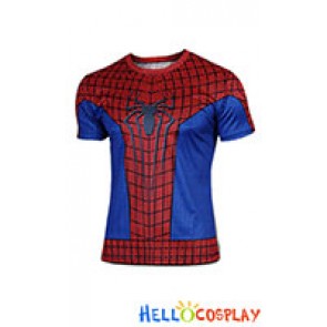 Spider Man Peter Parker The Amazing Cosplay Costume T Shirt