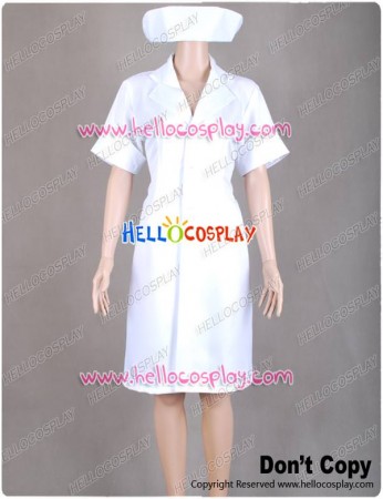 Kill Bill Villains Elle Driver Cosplay Costume Nurse Uniform