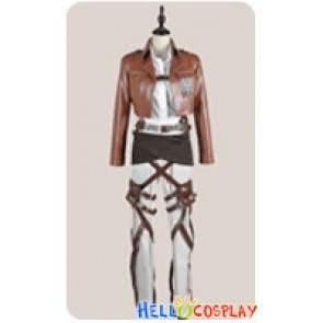 Attack On Titan Shingeki No Kyojin Cosplay Krista Lenz Training Legion Costume Leather Ver