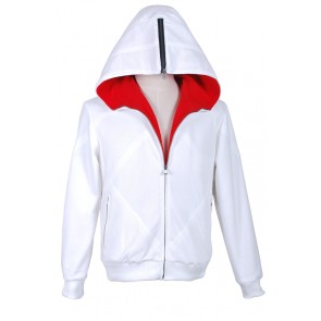 Assassin's Creed Desmond Miles Hoodie Costume White Jacket