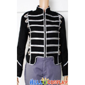 My Chemical Romance Costume Silver Parade Military Jacket