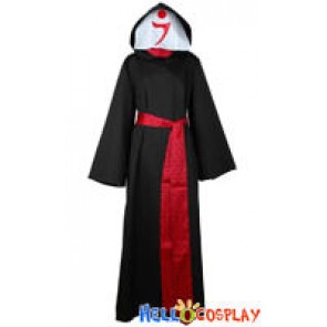 Mabinogi Cosplay Wizard Costume Black Robe