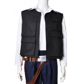 Star Wars A New Hope Han Solo Cosplay Costume Vest