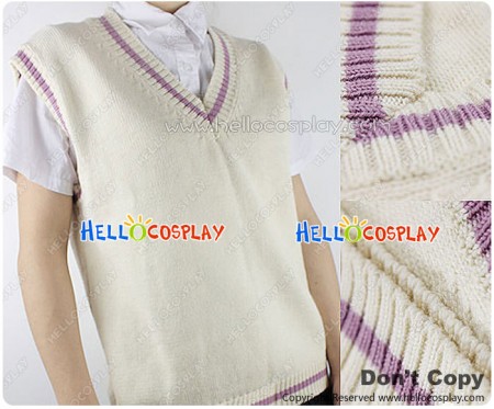 Mawaru Penguindrum Cosplay Takakura Kanba Sweater Vest