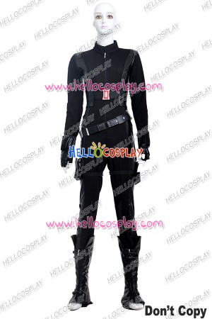 Captain America 2 Black Widow Cosplay Costume Uniform