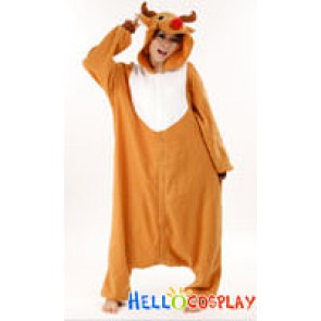 Kigurumi Costumes Reindeer Pajamas