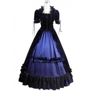 Renaissance Gothic Lolita Violet Dress Ball Gown