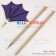 Fairy Tail Cosplay Mystogan Fans Cane Staff Stick Weapon Prop