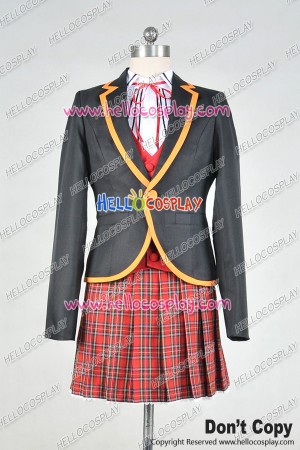 RWBY Cosplay Ruby Rose Beacon School Girl Uniform