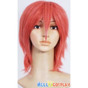 Deep Orange Short Cosplay Wig 001