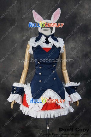 Mondaiji Problem Children Are Coming From Another World Cosplay Black Rabbit Kuro Usagi Costume