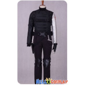 Captain America: The Winter Soldier Bucky Barnes Cosplay Costume