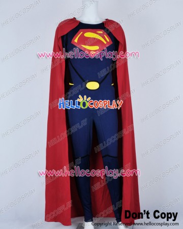 New Man Of Steel Cosplay Movie Masters Costume