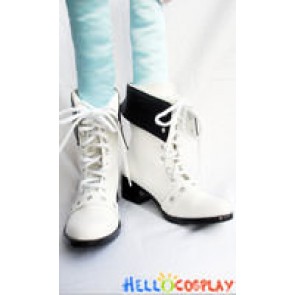 AKB48 RIVER Cosplay Shoes White Shoes