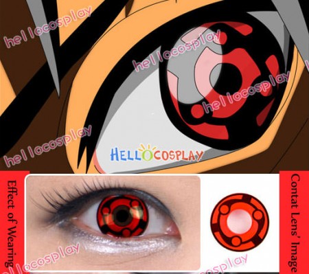 Naruto Madara Uchiha Eternal Mangekyo Sharingan Contact Lenses