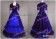 Gothic Renaissance Velvet Dress Gown Cosplay Prom