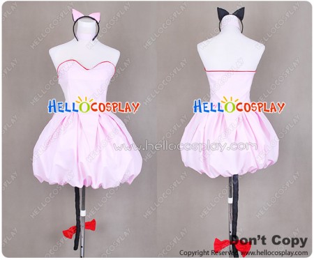 Tokyo Mew Mew Cosplay Ichigo Momomiya Costume Dress