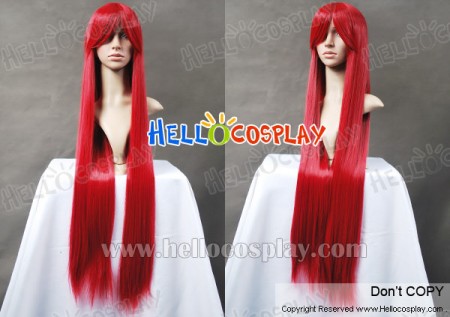 Cosplay Red Long Wig