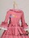 Gothic Renaissance Victorian Steampunk Gown Reenactment Pink Lolita Dress Costume