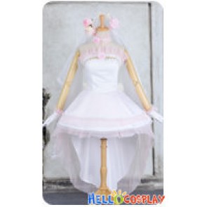 Vocaloid 2 Cosplay Miku Costume Hanayome Wedding Dress