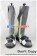 Kagerou Project Cosplay Konoha Grey Boots Light Green Stripe