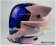 Neon Genesis Evangelion EVA Movie Q Cosplay Mari Illustrious Makinami Helmet Prop