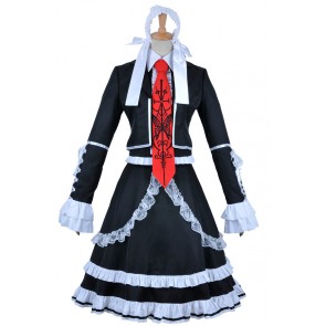 Danganronpa Dangan Ronpa Cosplay Celestia Ludenberg Costume Uniform Dress