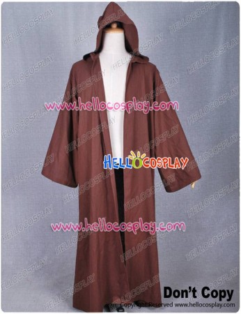 Star Wars Obi Wan Kenobi Cosplay Costume Robe