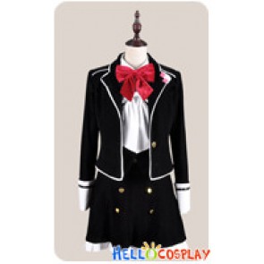 Diabolik Lovers Cosplay Yui Komori School Girl Uniform Costume