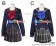 Lovely High School Girl Long Sleeve Uniform Cosplay Dress Costume