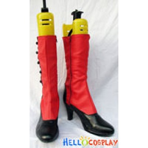 Black Butler Cosplay Madame Red Baroness Angelina Dalles-Burnett Boots