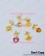 Sailor Moon Cosplay Usagi Tsukino Four 4th Incarnations Brooch Pendant