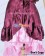 Karneval Cosplay Eva Pink Satin Dress Costume