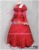 Pandora Hearts Cosplay Costume Alice Red Dress