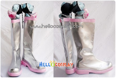 Vocaloid 2 Cosplay Sakura Miku Pink Boots
