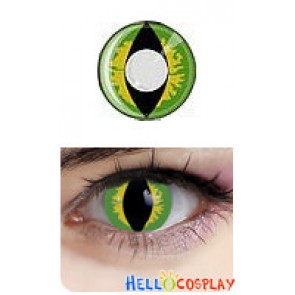 Dragon Eyes Cosplay Green Contact Lense