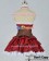 Noucome Cosplay Chocolat Red Dress Costume Cotton Ver