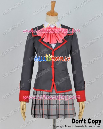 Little Busters Cosplay Rin Natsume Girl School Uniform Costume