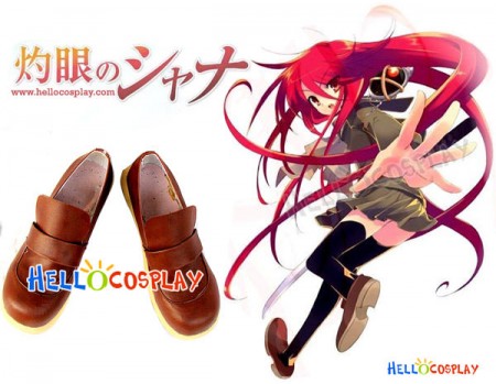 Shakugan No Shana Cosplay Shana Costume Boots Shoes