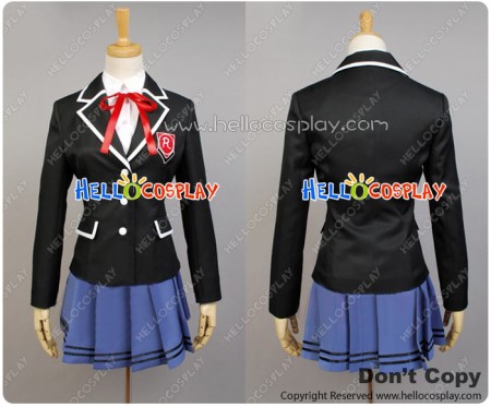 Date A Live Cosplay Origami Tobiichi Costume School Girl Uniform