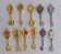 Fairy Tail Keys Natsu Keychains Box 11 sets