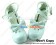 Mirror White Bow Crossing Straps Chunky Princess Lolita Shoes