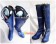 Vocaloid 2 Cosplay Cendrillon Ver Utatane Piko Boots Blue