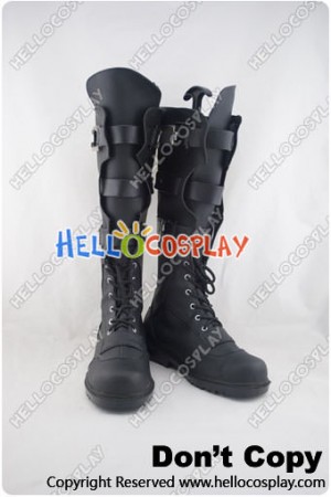 The Avengers Captain America Steve Rogers Boots Black