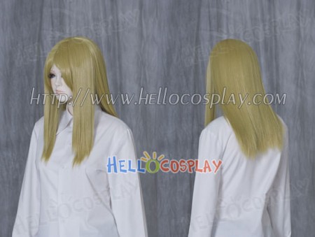 Bright Yellow 50cm Cosplay Straight Wig